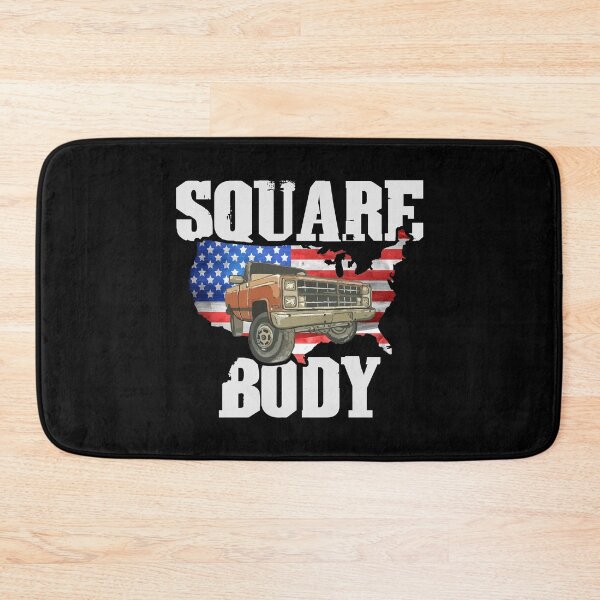 Item preview, Square Body - American Flag Truck Lovers designed and sold by roxy7922.