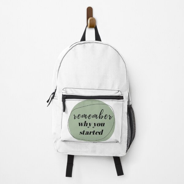 Item preview, Remember why you started Quote in Green designed and sold by lovelyliaa.