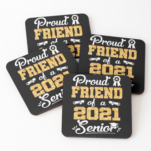 Item preview, Funny Proud Friend Of A Class Of 2021 Senior Graduate Gift  designed and sold by charissamo77.