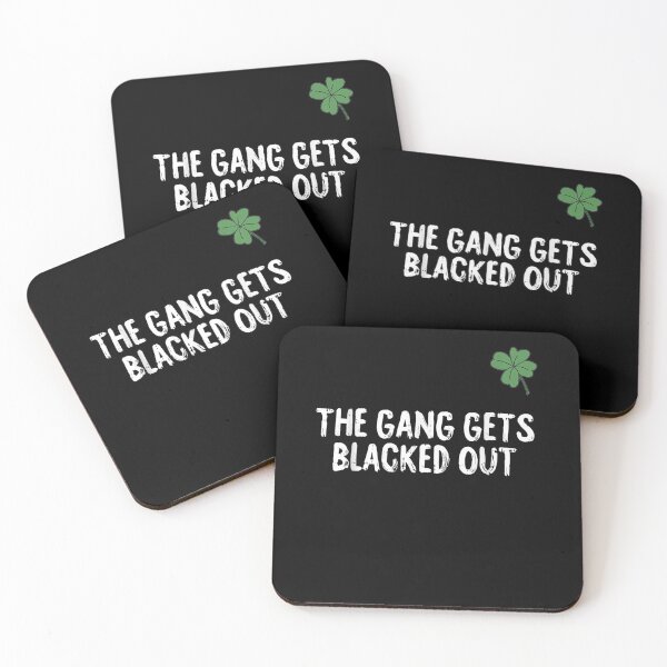 Item preview, Blacked Out St Patricks Day Drinking Shamrock Irish Gifts  designed and sold by charissamo77.