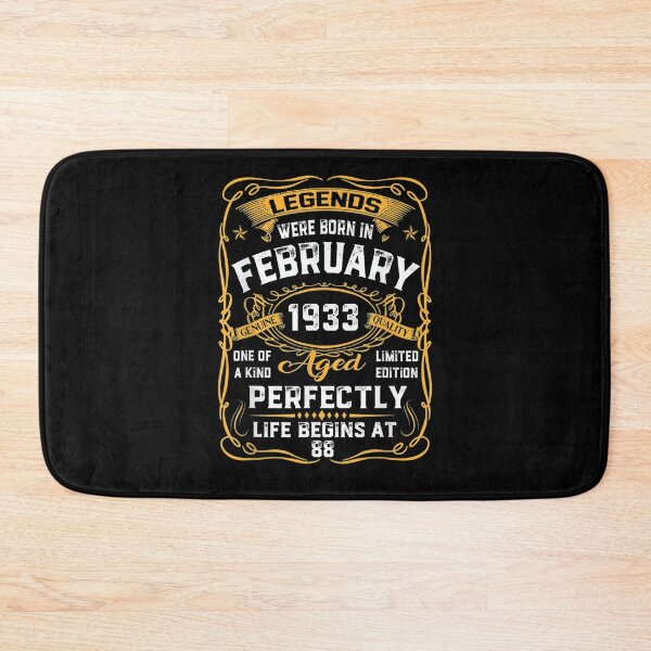 Item preview, Legends Were Born In February 1933 88th Birthday Gifts  designed and sold by charissamo77.