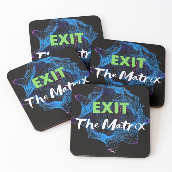 Item preview, Exit the Matrix. designed and sold by NinjaPug.