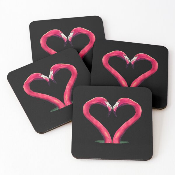 Item preview, Flamingo Lovers Make A Heart  designed and sold by charissamo77.