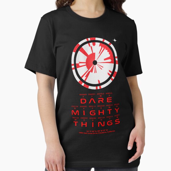 Vista previa del artículo con la obra «Mars Landing Dare Mighty Things Nasa Perseverance código de paracaídas», diseñado y vendido por Arthur Palsenberg.