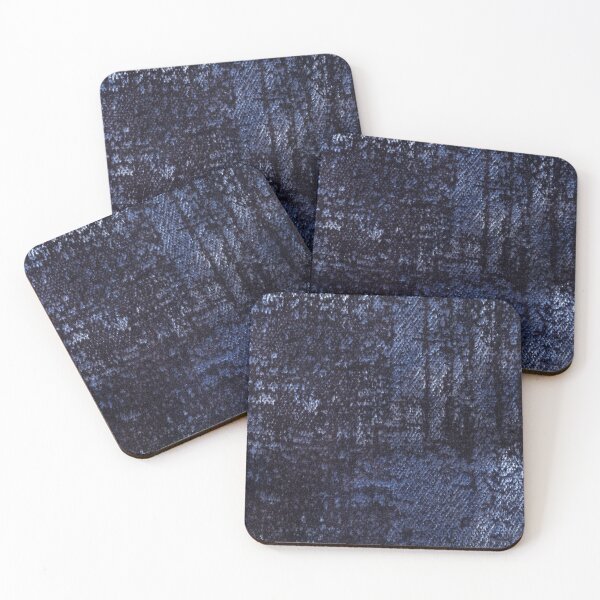 Item preview, Dark Navy Blue Soft Fleecy Fabric Texture Indigo Velveteen Textile | Dark Navy Blue Texture | Soft Fleecy Fabric Texture designed and sold by graphic-genie.