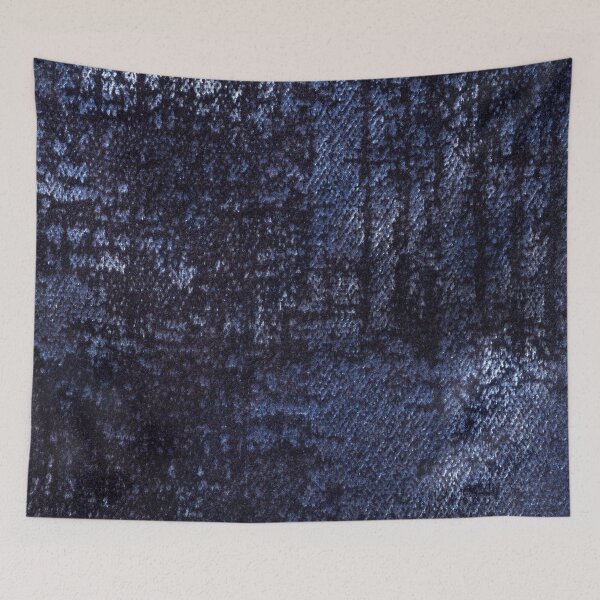 Item preview, Dark Navy Blue Soft Fleecy Fabric Texture Indigo Velveteen Textile | Dark Navy Blue Texture | Soft Fleecy Fabric Texture designed and sold by graphic-genie.