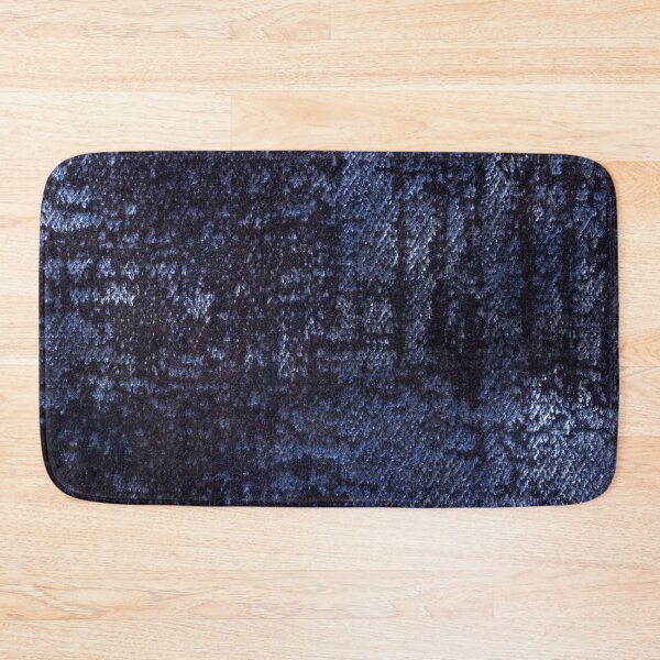 Item preview, Dark Navy Blue Soft Fleecy Fabric Texture Indigo Velveteen Textile | Dark Navy Blue Texture | Soft Fleecy Fabric Texture designed and sold by graphic-genie.