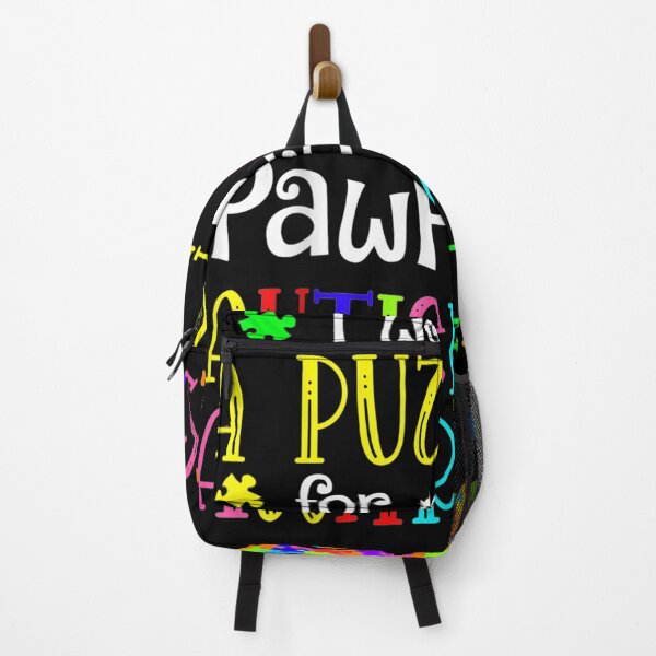 Item preview, I Wear A Puzzle For My Paw Paw Autism Awareness Gift designed and sold by charissamo77.