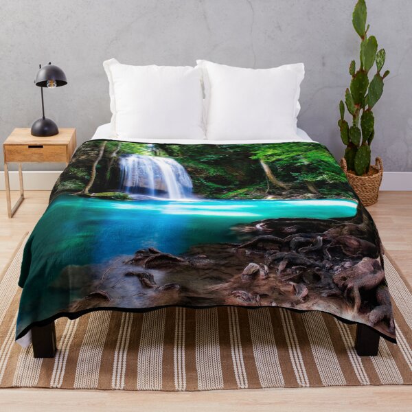 Item preview, Flowing cascades, Erawan waterfall, Thailand. designed and sold by khals1.