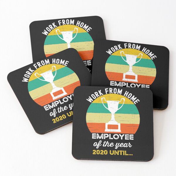 Item preview, Work From Home Employee of the Year 2020 Until designed and sold by azmndesigns.