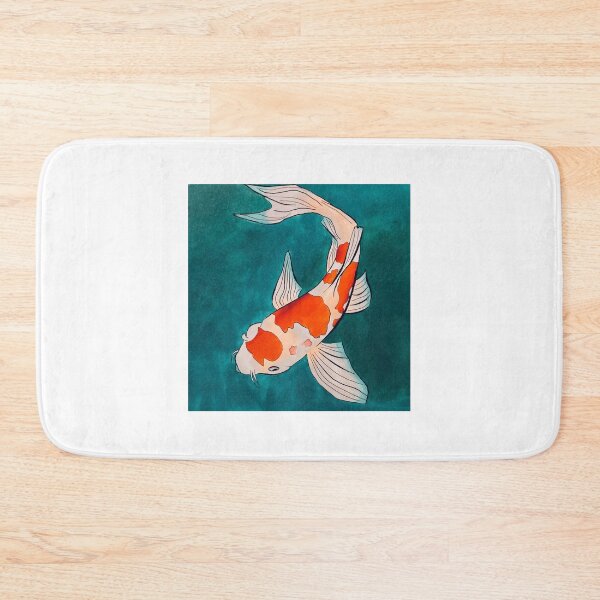 Item preview, koi fishy goes for a swim designed and sold by reneerozelle.