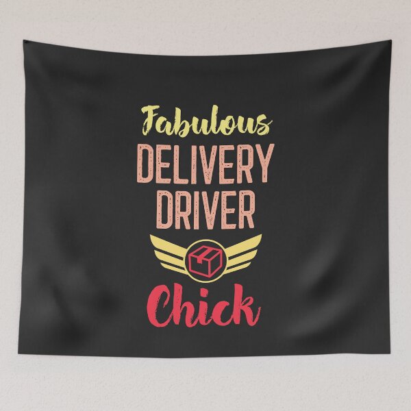 Item preview, Fabulous Delivery Driver Chick designed and sold by EricJP.