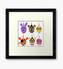 FNAF Cupcakes (6) Framed Print