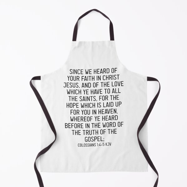 Artikelvorschau, Kolosser 1: 4-5 King James Version entworfen und verkauft von Logosdesignshop.