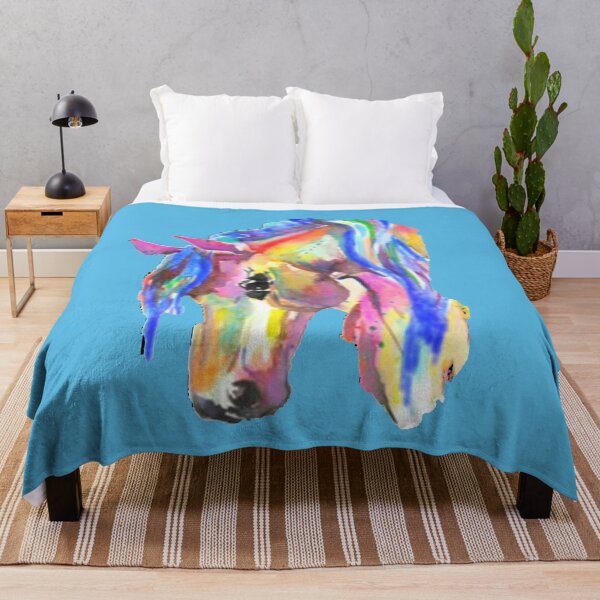 Item preview, RAINBOW ABSTRACT PONY designed and sold by THE AMERICAN TEEVANGELIST.