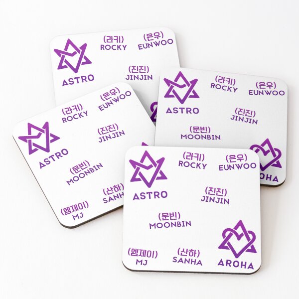 Item preview, ASTRO AROHA - K-Pop Sticker Pack designed and sold by artsycore.