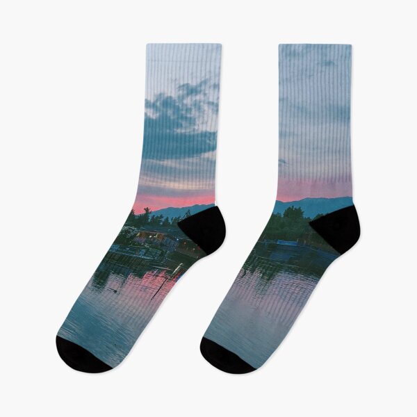Item preview, Blue Lake & Mountains designed and sold by Harsh Giri.
