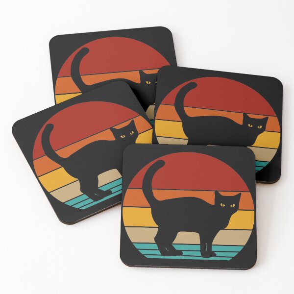 Item preview, retro cat designed and sold by DIDAKU.