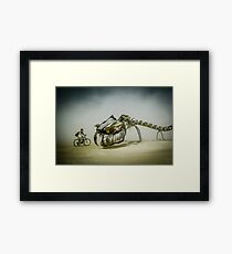 The Serpent Mother Framed Print