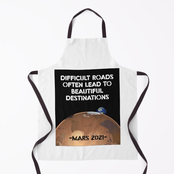Item preview, Difficult Roads Often Lead To Beautiful Destinations | Mars 2021 designed and sold by GravitiTees.