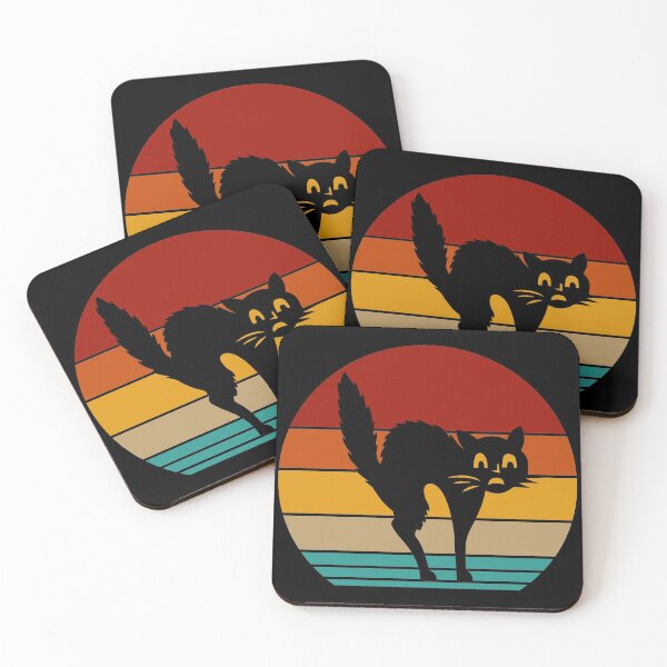 Item preview, retro cat designed and sold by DIDAKU.