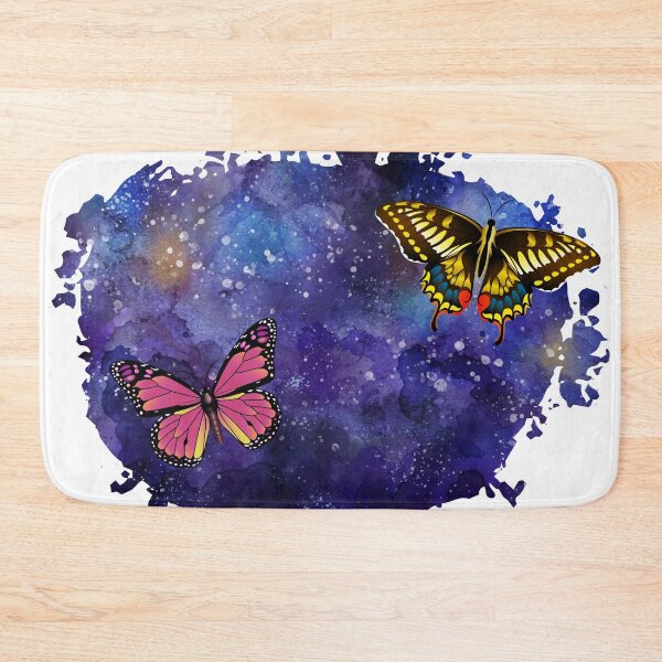 Item preview, Butterspace beautiful butterflies on galactic background designed and sold by friendly-fox.
