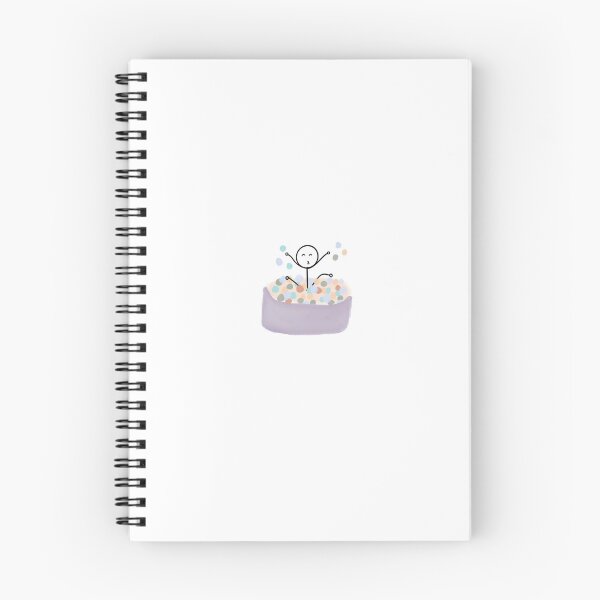 Item preview, Stickman in pastel ballpit designed and sold by twosleepyheads.