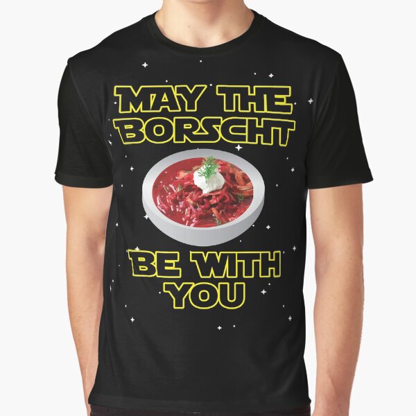 Vista previa del artículo con la obra «Que el Borscht te acompañe», diseñado y vendido por 13design.