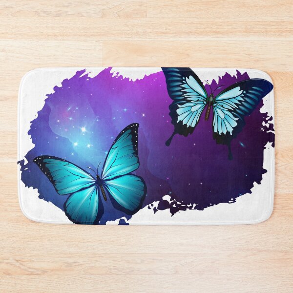 Item preview, Butterspace beautiful butterflies on galactic background designed and sold by friendly-fox.