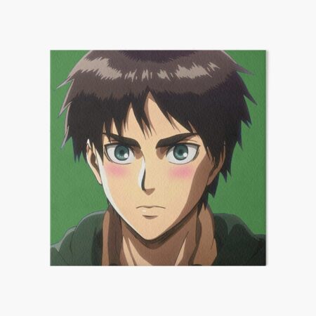 eren yeager blushing