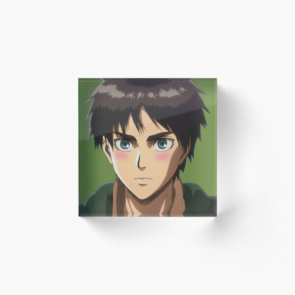 eren yeager blushing