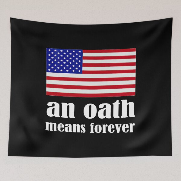 Item preview, An Oath Means Forever American Flag designed and sold by birdmorrison.