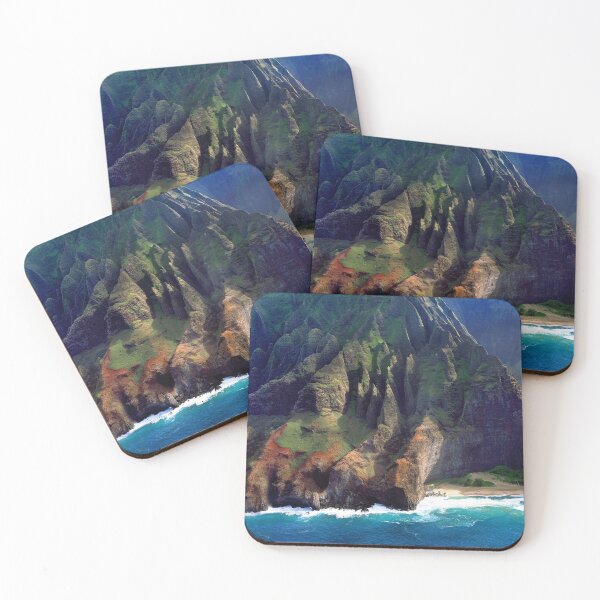 Item preview, Blue Ocean along the Na Pali Coast, Kauai designed and sold by Wernher Krutein.