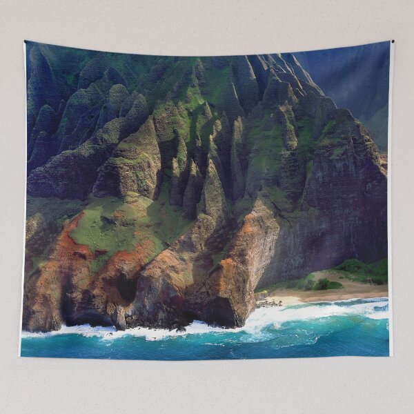 Item preview, Blue Ocean along the Na Pali Coast, Kauai designed and sold by Wernher Krutein.