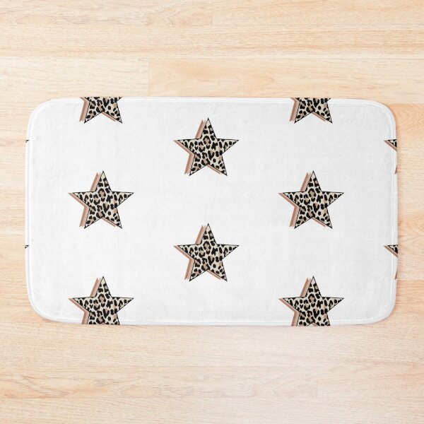 Item preview, cheetah print star sticker designed and sold by brissadesigns.
