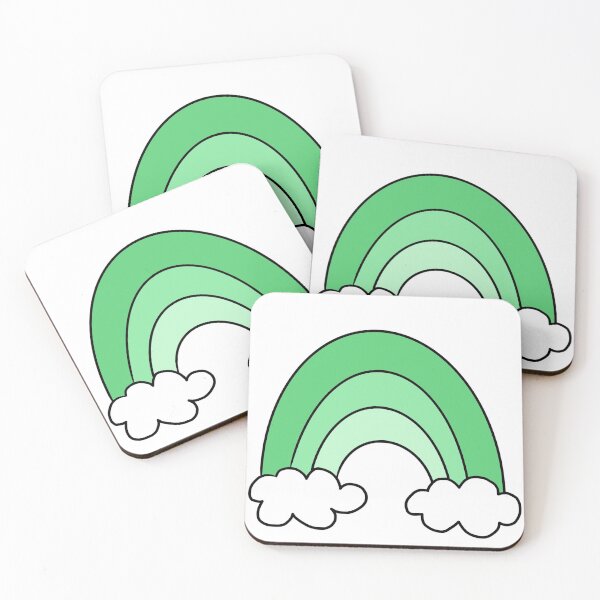 Item preview, Green Rainbow designed and sold by Manda Donahue.