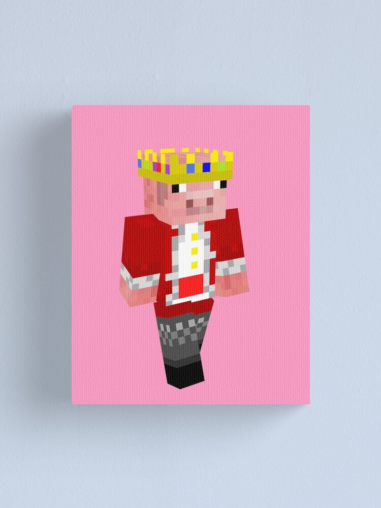 Technoblade's minecraft character Tshirt print design - MasterBundles