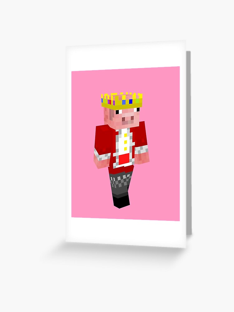 Sapnap Minecraft Skin Sticker Greeting Card for Sale by 10ecargs