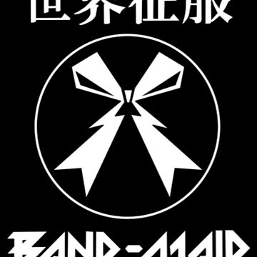Artwork thumbnail, Band Maid T-Shirtband maid by AnderCurade