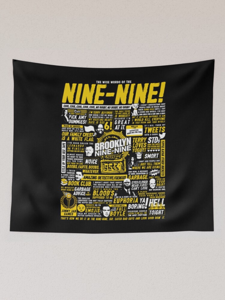 Brooklyn Nine Nine T ShirtWise Words of the Nine Nine