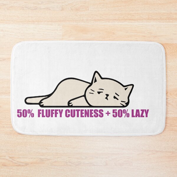 Item preview, LAZY CUTE CAT T-SHIRTS designed and sold by Artezia.