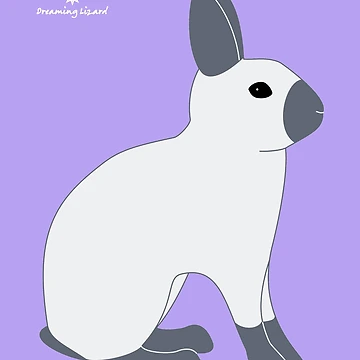 Artwork thumbnail, Blue Sable Point Rabbit by DreamingLizard