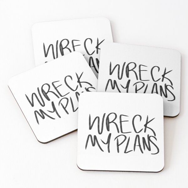Item preview, WRECK MY PLANS designed and sold by girlwithlatte.