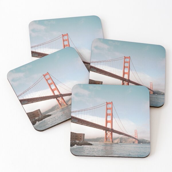 Item preview, Surfers at the Bridge - Golden Gate Bridge, San Francisco, CA designed and sold by MattRuggz.