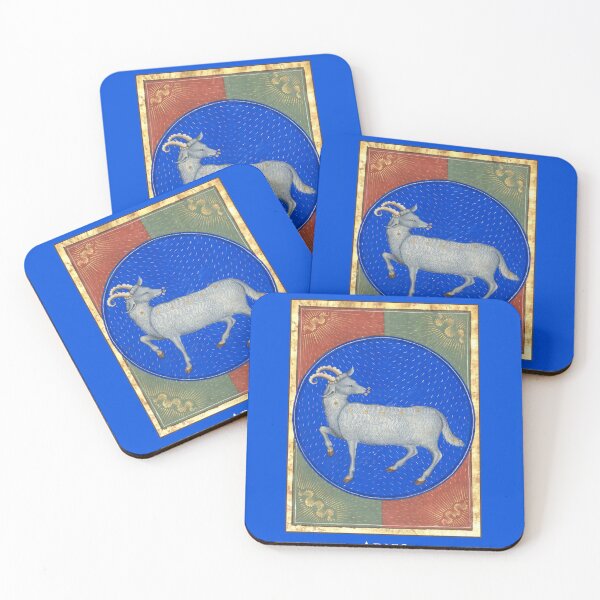Item preview, Zodiac sign: Aries from the Book of Hours circa 1470-1480 designed and sold by ebrawne.