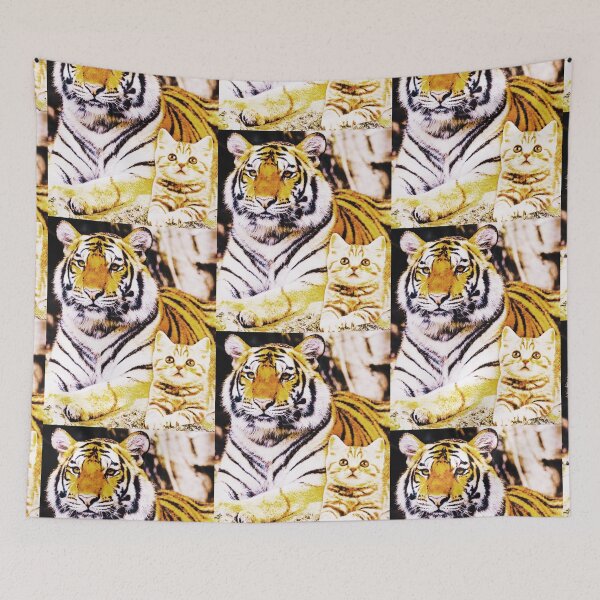Item preview, Cat vs tiger, tiger vs cat designed and sold by Ripoubsb.