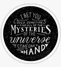 All of the Mysteries of the Universe Sticker
