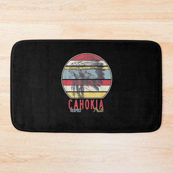 Item preview, Cahokia Native American Indian Tribe Respect Pride Retro Sun designed and sold by ninapfvu.
