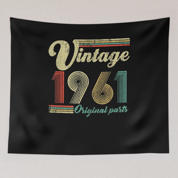 Item preview, 60 Years Old Retro Vintage 1961 60th Birthday Gift designed and sold by ninapfvu.