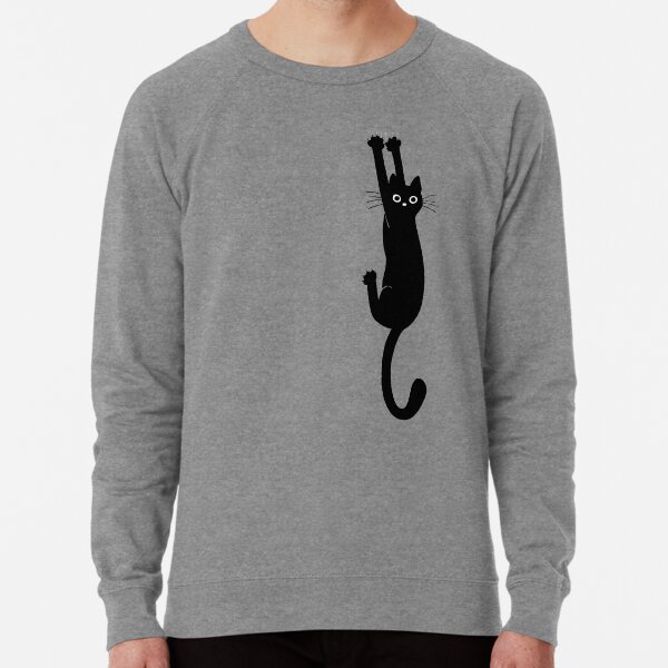 Item preview, Black Cat Holding On designed and sold by Jenn Inashvili.